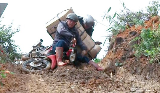 Tai nạn chực chờ trên dốc Min, Đà Lạt