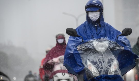 Không khí lạnh tiếp tục tăng cường mạnh hơn ở miền Bắc, nhiệt giảm sâu