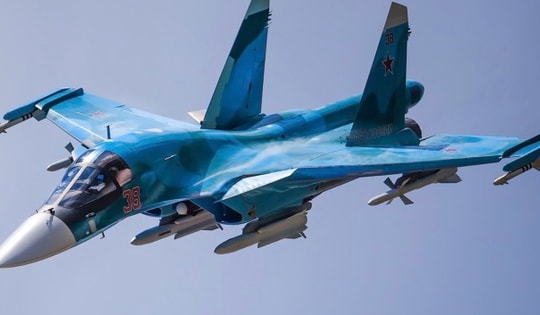 Su-34 dẫn đầu đợt ném bom lớn nhất của Nga vào Ukraine