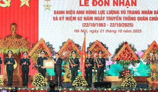 Quân chủng Phòng không – Không quân đón nhận danh hiệu Anh hùng Lực lượng vũ trang Nhân dân