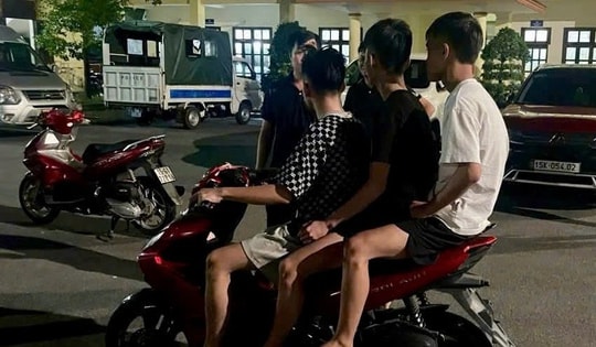 Nhóm 'quái xế' chặn xe, xịt hơi cay tấn công người đi đường ở Hải Phòng ra đầu thú