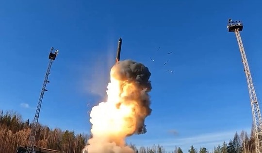 Nga mô phỏng 'đòn đáp trả hạt nhân' trong cuộc tập trận quy mô lớn