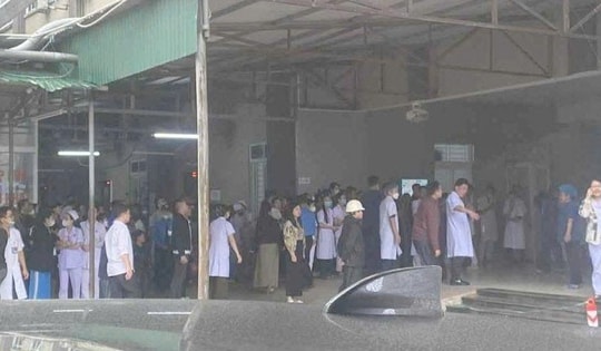 Nhân viên y tế và người nhà bệnh nhân bị tấn công tại Bệnh viện Sản Nhi Nghệ An