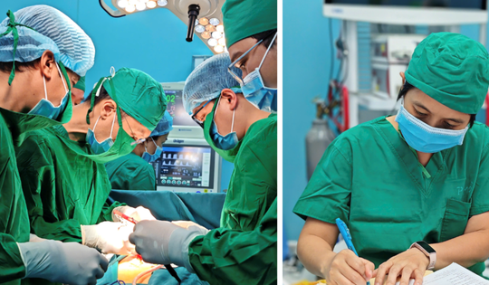 Bác sĩ luân phiên tại Côn Đảo phẫu thuật cứu ngư dân bị dây thừng cuốn dập nát chân