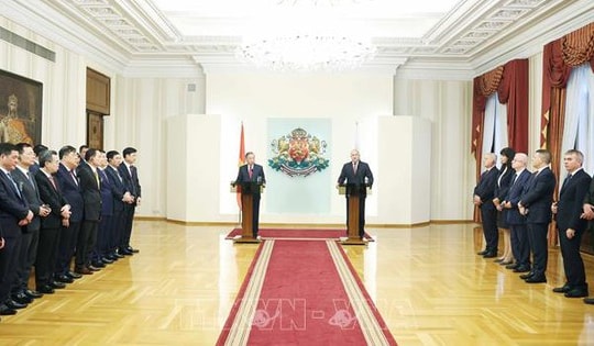 Tuyên bố chung Việt Nam và Bulgaria về thiết lập Đối tác chiến lược
