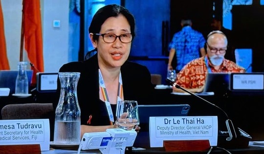 Việt Nam chia sẻ nhiều kinh nghiệm nâng cao sức khoẻ cộng đồng tại kỳ họp 76 của WHO Tây Thái Bình Dương