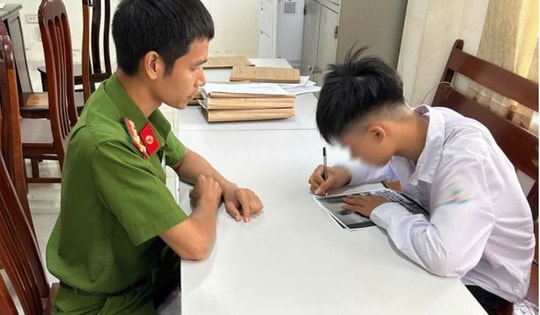 Nam sinh cấp 3 đăng tải video lên TikTok rủ thanh niên, học sinh đua xe trái phép