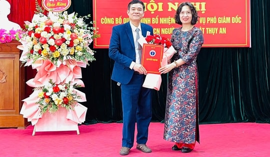 Bộ Y tế bổ nhiệm lại Phó Giám đốc Trung tâm Phục hồi chức năng người khuyết tật Thuỵ An
