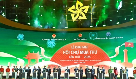 Hình ảnh khai mạc hội chợ lớn nhất Việt Nam từ trước đến nay