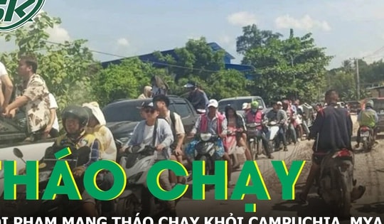 Tội phạm mạng tháo chạy khỏi Campuchia, Myanmar
