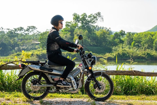 Xe số gần 86 triệu đồng CT125 dành cho dân phượt