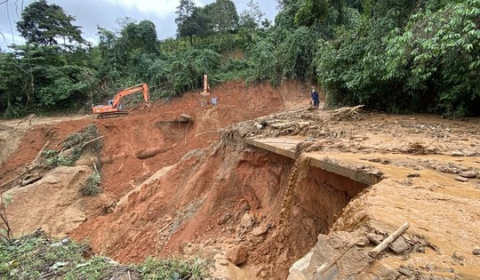 7 tỉnh miền Trung có nguy cơ lũ quét, sạt lở đất do mưa lớn