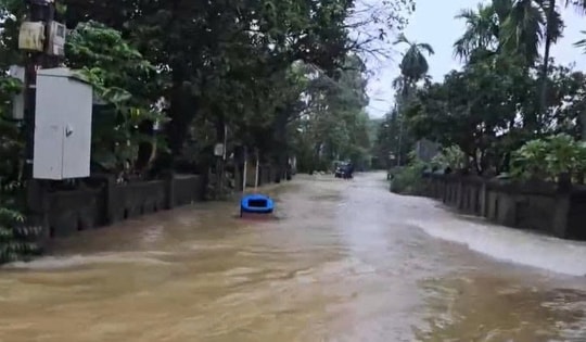 TP Huế mưa lịch sử chưa từng ghi nhận ở Việt Nam