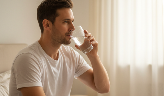 Tác dụng bất ngờ khi nam giới uống đủ nước trước 'cuộc yêu'