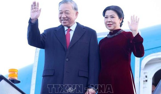 Tổng Bí thư Tô Lâm bắt đầu thăm chính thức Liên hiệp Vương quốc Anh và Bắc Ireland