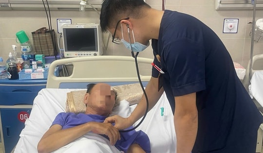 Nam bệnh nhân mắc thể đột quỵ cực kỳ nguy hiểm, có tỷ lệ tử vong hơn 90% được cứu sống