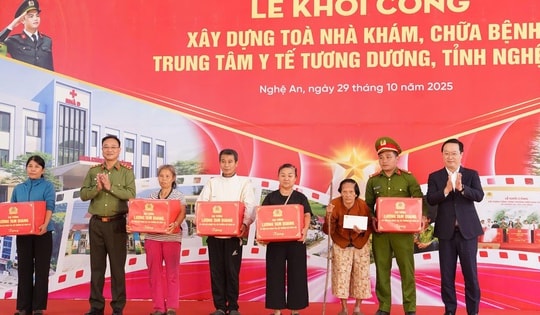 Khởi công tòa nhà khám, chữa bệnh Trung tâm Y tế Tương Dương