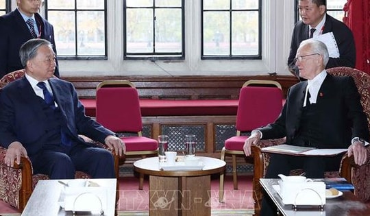 Tổng Bí thư Tô Lâm hội kiến Chủ tịch Thượng viện Anh John Mcfall