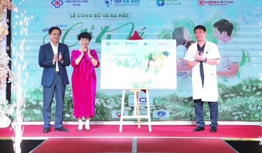 “Hành trình Cỏ 4 Lá” đồng hành cùng các gia đình hiếm muộn