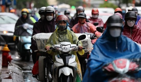 Miền Bắc giảm nhiệt, mưa rét gia tăng bởi không khí lạnh tăng cường