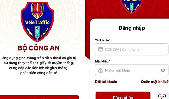 Hướng dẫn cách liên kết VNeTraffic với VNeID