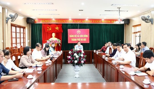 Hà Nội: Xã Sơn Đồng ghi nhận nhiều ý kiến tâm huyết đóng góp vào Dự thảo Văn kiện Đại hội XIV của Đảng