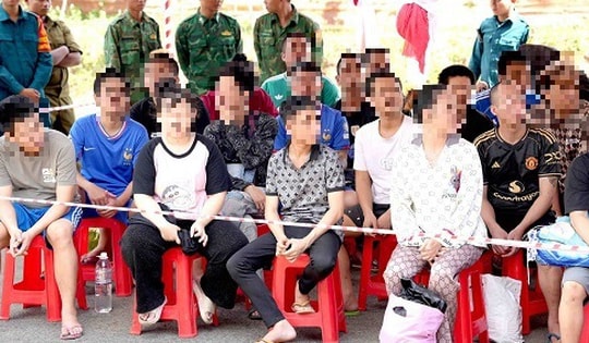 Tiếp nhận 64 người trốn thoát khỏi cơ sở lừa đảo trực tuyến ở Campuchia