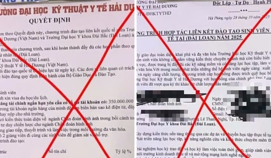 Trường Đại học Kỹ thuật Y tế Hải Dương cảnh báo văn bản giả mạo liên kết đào tạo quốc tế