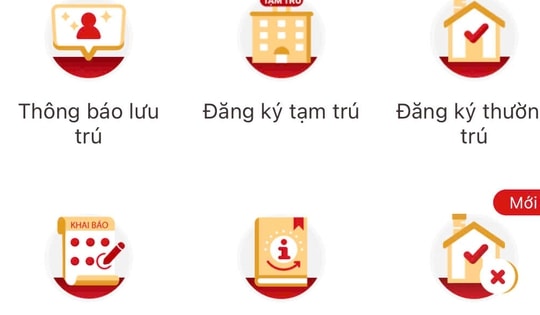 Cách đăng ký tạm trú trên ứng dụng VNeID giúp người dân tiết kiệm thời gian