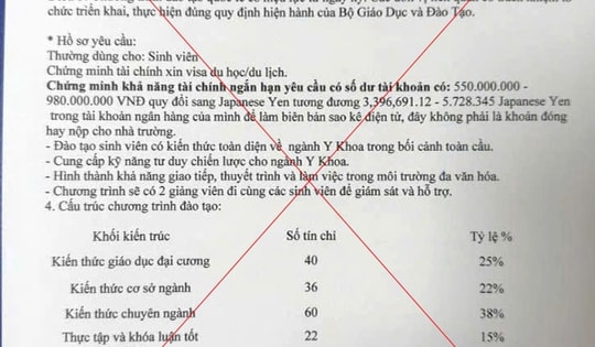 Trường Đại học Y Dược Hải Phòng cảnh báo văn bản giả mạo đào tạo liên kết quốc tế