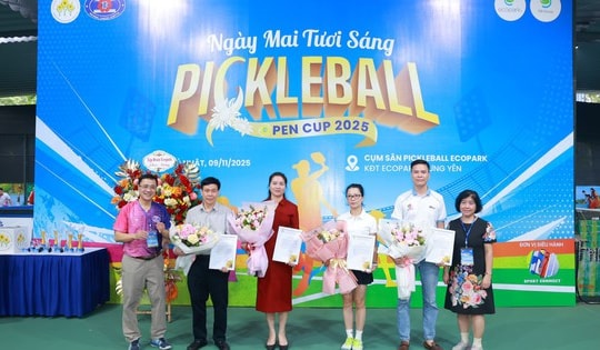 Gần 450 vận động viên tham dự giải Pickleball gây quỹ giúp bệnh nhân ung thư