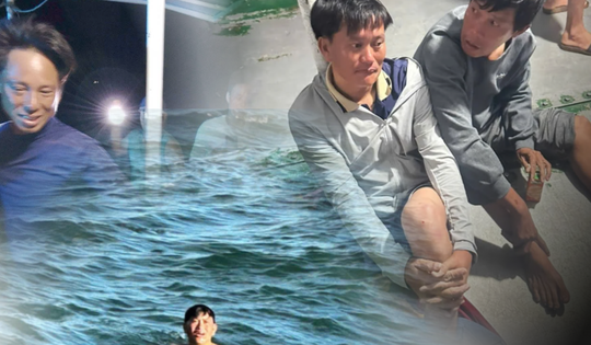 3 người trôi dạt 2 ngày trên biển: Khoảnh khắc 'sinh tử' giữa bão tố