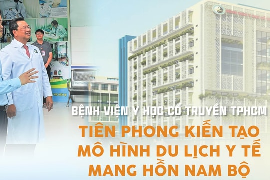 Bệnh viện Y học cổ truyền TPHCM tiên phong kiến tạo mô hình du lịch y tế mang hồn Nam Bộ