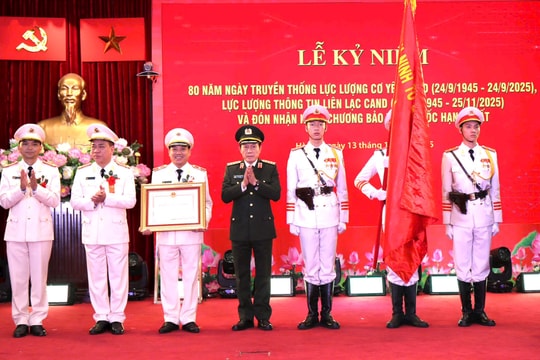 80 năm ngày truyền thống lực lượng Cơ yếu và Thông tin liên lạc Công an Nhân dân