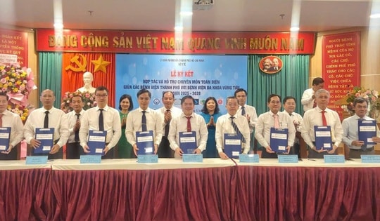 8 bệnh viện tuyến cuối hỗ trợ đưa BVĐK Vũng Tàu thành cực y tế mới