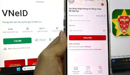 Bị mất điện thoại làm cách nào đăng nhập lại VNeID?