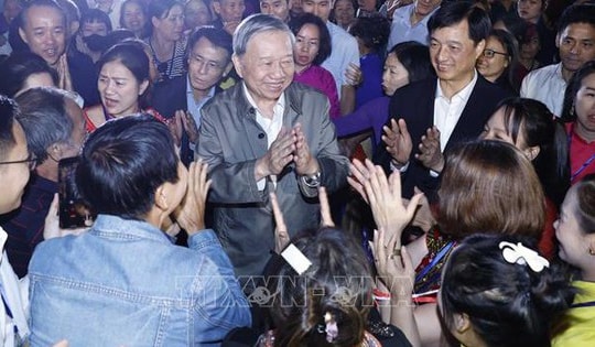 Tổng Bí thư Tô Lâm: Lan tỏa tinh thần '5 dám' và '3 cùng' là góp một viên gạch bền chắc vào ngôi nhà đại đoàn kết Việt Nam