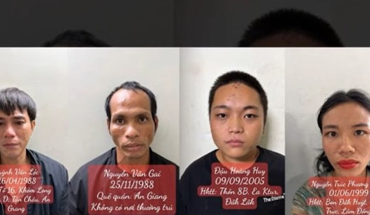 4 gã côn đồ sa lưới sau màn hành hung dã man, cướp xe máy người lang thang dưới gầm cầu