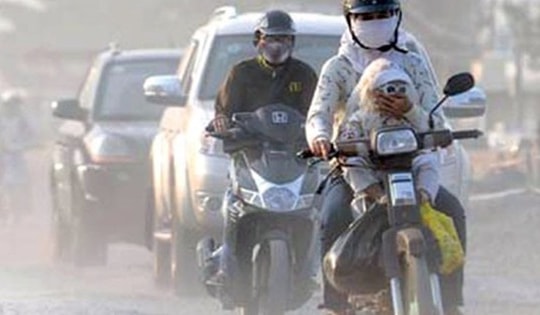 Sáng nay Hà Nội ô nhiễm không khí nghiêm trọng