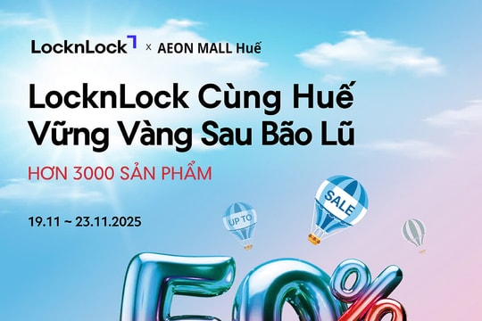 LocknLock cùng Huế vững vàng sau bão lũ