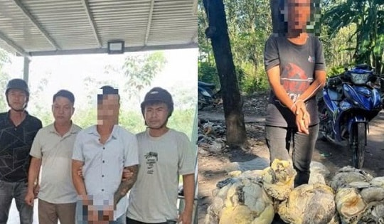 Công an Đồng Nai liên tiếp tóm gọn 2 vụ trộm mủ cao su trong chưa đầy một tuần