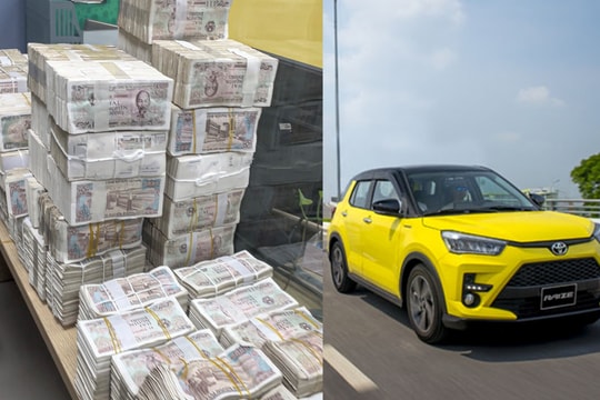 Khách mang 252 triệu đồng tiền lẻ mua xe, đại lý phải huy động 3 người khiêng