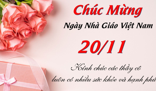 Những lời chúc ngày Nhà giáo Việt Nam 20/11 hay và ý nghĩa nhất 2025