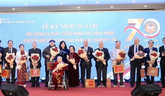 Ngành Y tế luôn trân trọng, biết ơn, tự hào về các thế hệ thầy, cô giáo, giảng viên y khoa...