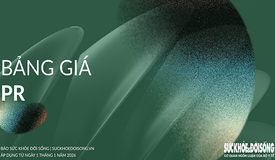 Báo giá quảng cáo trên Báo điện tử Sức Khỏe và Đời Sống