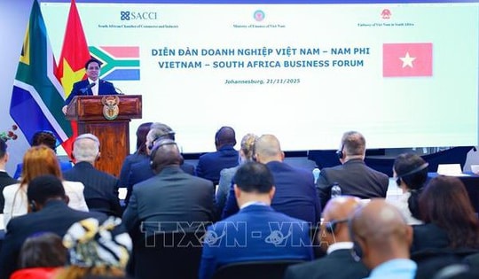 Thủ tướng Phạm Minh Chính dự Diễn đàn doanh nghiệp Việt Nam - Nam Phi