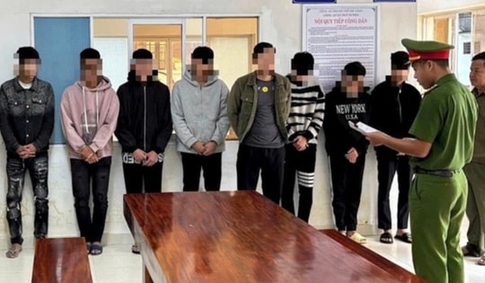 Khởi tố nhóm thanh thiếu niên mang hung khí gây rối trong đêm