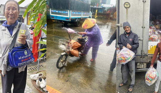 Vừa gượng dậy sau lũ, người dân lại san sẻ nghĩa tình hướng về vùng thiên tai