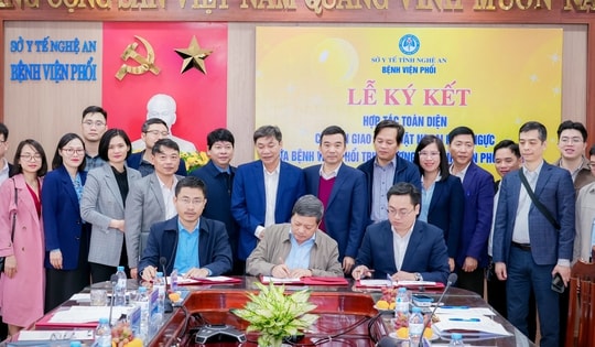 Bệnh viện Phổi Trung ương hỗ trợ toàn diện, nâng tầm chuyên môn Bệnh viện Phổi Nghệ An