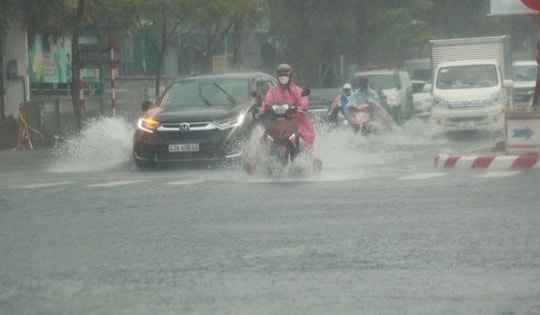 Những khu vực vẫn còn mưa lớn ở Trung Bộ
